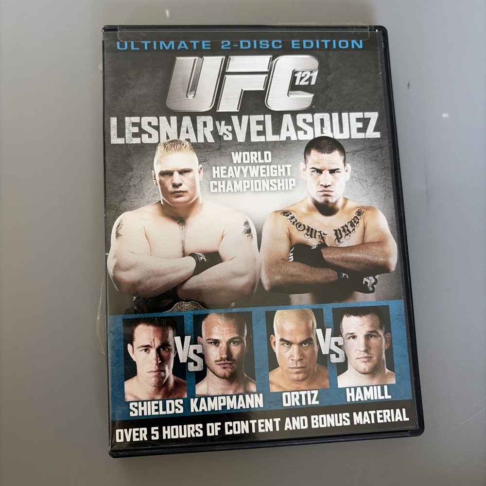UFC 121: Lesnar vs. Velasquez DVD 2011 2-Disc Set